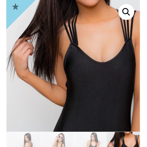 Called to Surf Black Swimsuit - Picture 3 of 3